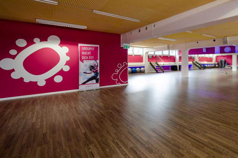 groupfit Fitnessstudio München Trudering - ohne Vertrag - Kursraum 1